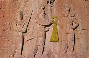 Mithras Prints: Ohrmazd, King Ardeshir II and Mithras
