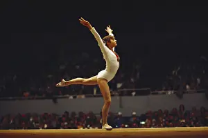 Beam Prints: Olga Korbut, Munich Olympics, 1972