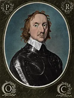 Protector Prints: Oliver Cromwell, English Head of State