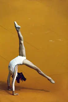 Olympic Gold medalist, Romanian gymnast, Nadia Comaneci