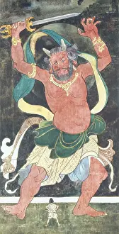 Folklore Prints: Oni, Legendary Creature