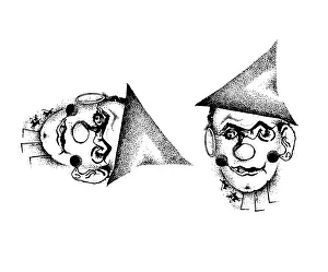 Clown Prints: Optical Illusion, Circus or Clown?