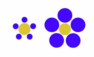 Illusion Prints: Optical Illusion, Ebbinghaus