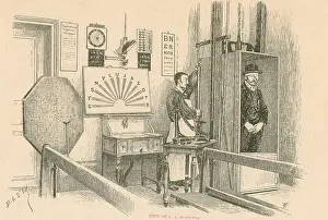 Best Sellers Part III Prints: Optical Testing Room, Paris, 1892, History of Ophthalmology, Medicine