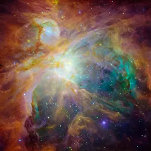 Astronomy Prints: Orion Nebula, Trapezium Cluster