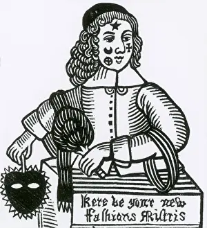 Beauty Prints: Ornamental Patches on Face, 17th Century
