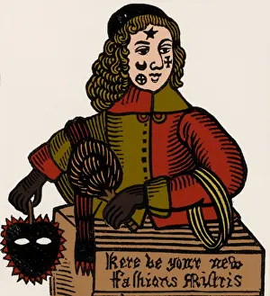 Beauty Prints: Ornamental Patches on Face, 17th Century