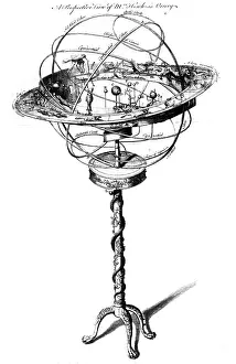 Newtonian Prints: Orrery