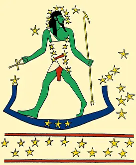 Orion Prints: Osiris-Orion, 650 BC