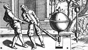 Pneumatics Prints: Otto von Guericke, Law of Horror Vacui