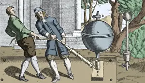 Pressure Prints: Otto von Guericke, Law of Horror Vacui