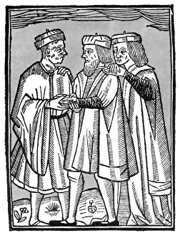 Forecast Prints: Palm Reading, 16th Century