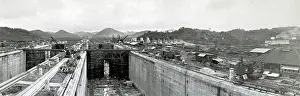 Technology Prints: Panama Canal Construction, 1910