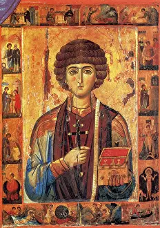 Mount Prints: Pantaleon, Patron Saint of Physicians