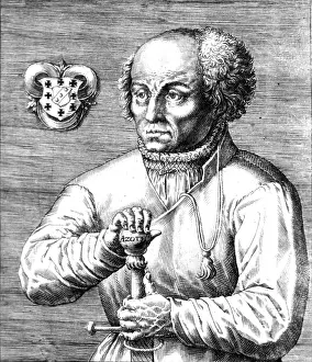 Botanist Prints: Paracelsus, Swiss Polymath