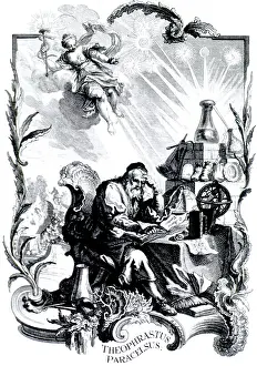 Botanist Prints: Paracelsus, Swiss Polymath