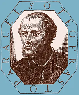 Botanist Prints: Paracelsus, Swiss Polymath