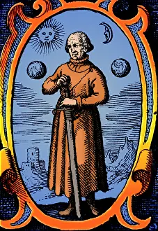 Botanist Prints: Paracelsus, Swiss Polymath