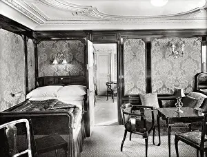 Titanic Prints: Parlour Suite of Titanic Ship