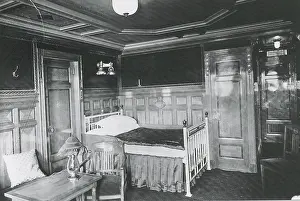 Transport Prints: Parlour Suite of Titanic Ship