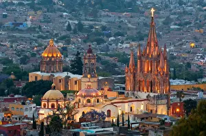 Religious Prints: Parroquia de San Miguel Arcangel Church