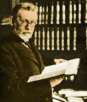 Jewish Prints: Paul Ehrlich, German Immunologist