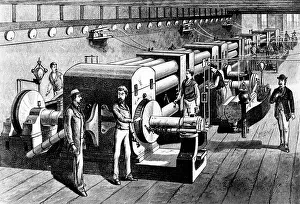 Manhattan Prints: Pearl Street Station Central Power Plant, 1880s