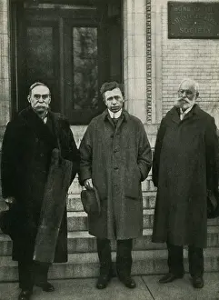 Cartography Prints: Peary, Stefansson, Greely, Polar Explorers, 1919