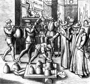 More Science & Medical Prints: Peine forte et dure, Legal Torture, 16th Century