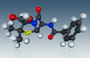 Atomic Prints: Penicillin G Molecular Model
