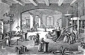 Commercial Prints: Perfume Factory, 19th Century