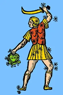Asterism Prints: Perseus Constellation, 15th Century