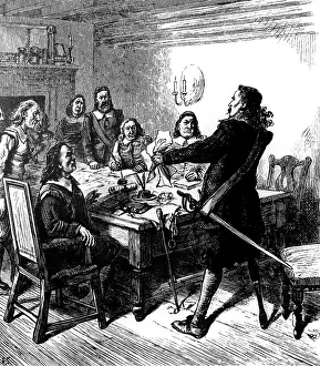 Wall Prints: Peter Stuyvesant, English Letter, 1664