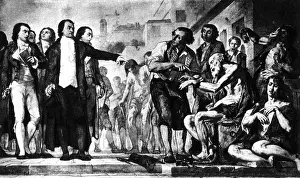 Psychological Prints: Philippe Pinel, French Physician, Father of Modern Psychiatry