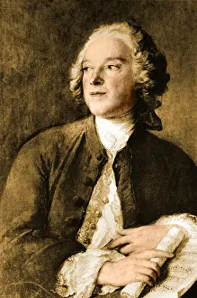 Dramatist Prints: Pierre Beaumarchais, French Polymath