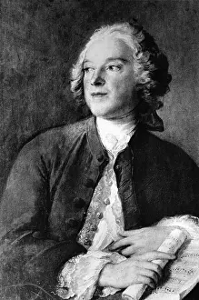 Dramatist Prints: Pierre Beaumarchais, French Polymath