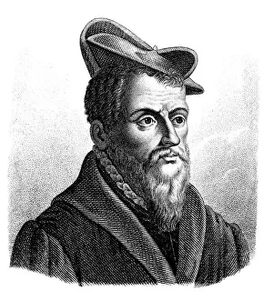 Doctors Prints: Pierre Belon, French Naturalist and Comparative Anatomist