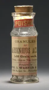 Commercial Prints: Poison Bottle, Circa 1900
