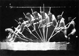 Locomotion Prints: Pole Vault, 1885