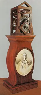 Antique Prints: Poleni's Calculating Machine