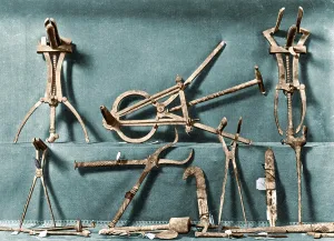 Pompeii Prints: Pompeii, Roman Surgical Instruments, 1st Century