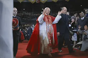 Crowd Prints: Pope Paul VI Visiting New York