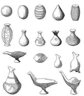 Object Prints: Prehistoric Clay Rattles, Bronze Age and Iron Age