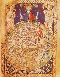 Prophet Prints: Psalter World Map