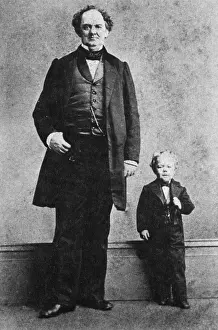 1863 Prints: P.T. Barnum and Commodore Nutt, 1863