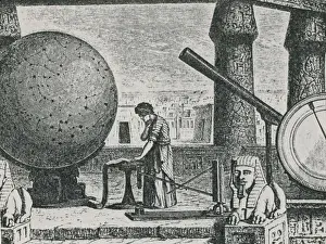 Observatory Prints: Ptolemy, Alexandria Observatory, 2nd Century