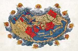 Cartography Prints: Ptolemy, World Map, 2nd Century