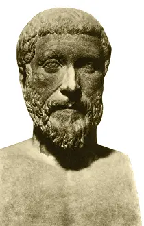 Bust Prints: Pythagoras, Greek Mathematician and Philosopher