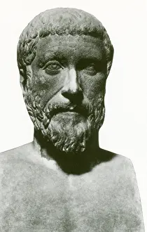 Bust Prints: Pythagoras, Greek Mathematician and Philosopher