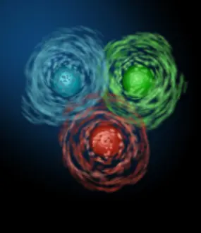 Subatomic Prints: Quarks, Illustration